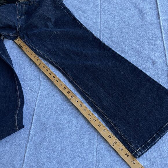 Gloria Vanderbilt Jeans Womens Size 12 Isabelle Flare Blue Classic - Picture 11 of 12